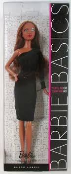 Barbie Doll Black Label Collection Barbie Basics Black Dress Model No 08 Collection 001 Black Label New Mattel Barbie Basics Barbie Barbie Fashion