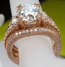 Pin By Debi Goldmitz On Jewelry Box Wedding Rings Rose Gold Wedding Rings Vintage Diamond Engagement Rings Vintage
