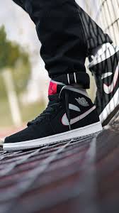 Nike Air Jordan 1 Mid Black Particle Grey White Nike Air Jordan 1 Mid Particle Grey Hype Shoes Nike Air Shoes Sneakers