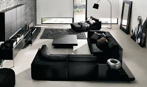 Black And White Modern House Interior Black Is The New White Sophisticating Your Room Without Spooking Black Furniture Living Room Living Room White Black And White Living Room