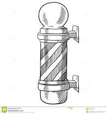 Barber Shop Pole Black And White Barber Pole Drawing Google Search Barber Pole Barber Barber Shop Pole