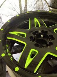 Black And Neon Green Rims Pin By John Pepin On Wheel Paint In 2020 Fuel Wheels Fuel Offroad Wheels Truck Wheels