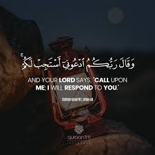 And Your Lord Says Call Upon Me I Will Respond To You Surah Ghafir Ayah 60 Receive Quran Recitat Quran Recitation Islamic Love Quotes Quran Quotes
