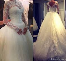 2018 Dhgate Wedding Dress Review Dresses For Guest At Wedding Check More At Htt Long Sleeve Wedding Dress Lace Long Sleeve Wedding Gown Lace Bridal Ball Gown