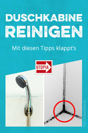 Dusche Reinigen Mit Hausmitteln Klappt Auch Bei Schimmel Duschkabine Reinigen Duschkabine Reinigen