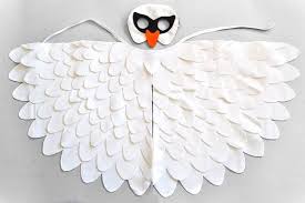 Boy Bird Costume For Kids Kids White Swan Costume Excellent For School Plays Halloween Or For Carnival I Used Wool Blend Felt That I Bird Costume Kids Owl Costume Wings Costume Kids