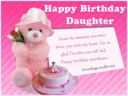 Mother Birthday Wishes For 3 Year Old Daughter Birthday Wishes For Daughter Wordings And Messages Birthday Wishes For Daughter Birthday Message To Myself Happy Birthday Daughter