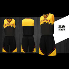 Black And Yellow Jersey Basketball 
