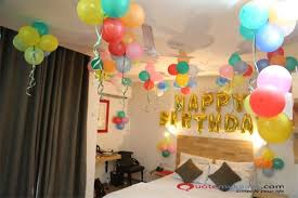 Room Birthday Decoration Ideas For Kids At Home Birthday Party Decoration Birthday Decorations At Home Birthday Room Decorations Simple Birthday Decorations