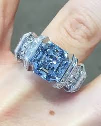 Cartier Sky Blue Diamond Ring By Sotheby S Beautiful Jewelry Jewelry Blue Diamond Jewelry