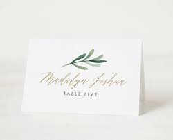 Greenery Place Card Template Printable Place Cards Wedding Etsy Printable Place Cards Printable Place Cards Wedding Wedding Name Cards