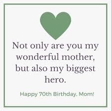 70th Birthday Sayings For Mom 70th Birthday Wishes For Mom How Sweet Is This Birthday Quote For Mom Quote Quotes Fu Mom Birthday Quotes Birthday Wishes For Mom Happy Birthday Husband