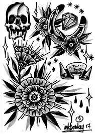 Black American Traditional Tattoo Flash Tattoo Flash Drawing Design Flash Tattoo Black Flash Tattoos Horse Shoe Tattoo