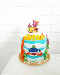 Baby Shark Cupcake Cake 1st Birthday Pin By Chariehil Cpds On Birthday Shark Theme Shark Themed Birthday Party Shark Birthday Party Shark Cake