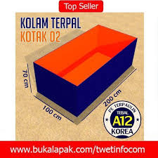 Beli Kolam Ikan Terpal Kotak 200 Cmx100 Cmx70 Cm Dengan Harga Murah Rp175 800 Di Lapak Cv Bambang Mas Kab Blitar Pengiriman Cepat Pembay Pie Chart Chart