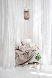 White Sheer Linen Curtains White Canopy Made Of Linen Muslin Etsy Sheer Linen Curtains White Linen Curtains Linen Curtains