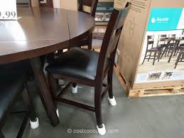 Bayside Furnishings 7 Piece Counter Height Round Dining Set Costco Bayside Furnishings Round Dining Set Round Dining