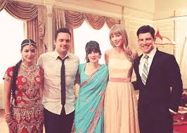 New Girl Cast And Taylor Swift Where S Winston You Ask Probably Still In The Vents New Girl Season Finale New Girl Cast New Girl