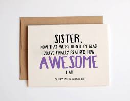 Birthday Present Ideas For Older Sister Sister Now That We Re Older Birthday Card Kraft By Emmasinvites 2 00 Sister Birthday Card Birthday Cards Birthday Card Sayings