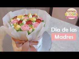 Pastel Ramo De Flores Con Baileys 62 Youtube Pastel Con Flores De Betun Pastel De Flores Pastel Dia De Las Madres