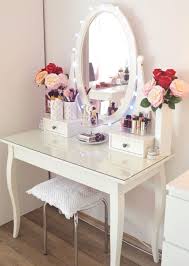 Larigancea Vanity Dressingtable Makeup Desk White Vintage Beauty Room Simple Bedroom Makeup Table Vanity
