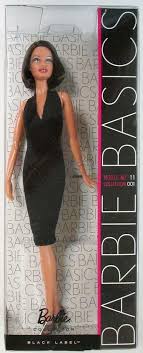 Barbie Doll Black Label Collection Barbie Basics Black Dress Model No 11 Collection 001 Black Label New Model Dress Barbie Basics Fashion