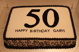 Male 50th Birthday Sheet Cake Ideas The Buttercream Bakery 50th Birthday Sheet Cake Birthday Sheet Cakes 50th Birthday Cake Cool Birthday Cakes