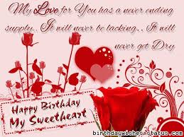 Cute Happy Birthday Wishes To My Girlfriend Birthday Wishes For Sweetheart Birthday Wishes Sweetheart Love Cute Bes Advance Happy Birthday Birthday Wishes For Fiance Birthday Wishes For Girlfriend