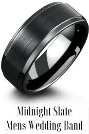 Mens Brushed Center Tungsten Wedding Band Mens Wedding Bands Black Black Wedding Band Mens Wedding Bands Tungsten