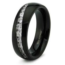 Black Mens Wedding Bands8 101216 Mens Wedding Rings Stainless Steel Wedding Bands Wedding Ring Bands