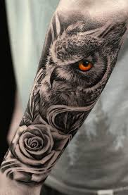 Forearm Bird Of Prey Tattoo Tatuagens De Coruja As 40 Melhores Inspiracoes Da Internet Eu Amo Tatuagens Owl Tattoo Sleeve Owl Tattoo Animal Tattoos