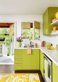 Inside Out Appeal For A 1949 Bungalow Kitchen Cabinets Color Combination Kitchen Interior Green Kitchen Decor