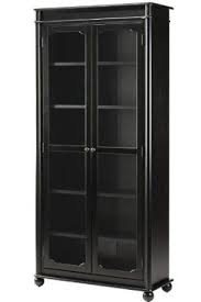 Black Bookshelf With Glass Doors Amazon Com Essex Bookcase With Glass Doors 6 Shelf Suffolk Black Home Kitchen Bookcase With Glass Doors Glass Bookshelves Door Makeover Diy