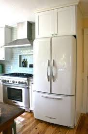 Bisque French Door Refrigerator Dream Appliances I Really Love This Refrigerator In Bisque It S Elmira Stoveworks Contemporary Kitchen Decor Retro Home Retro Home Decor