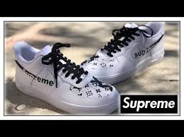 Black Air Forces Meme Meaning Supreme X Louis Vuitton Air Force 1 S Voice Tutorial For Ricegum Youtube Nike Shoes Air Force Louis Vuitton Supreme Supreme Shoes