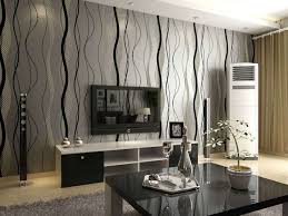 Black And Grey Wallpaper For Living Room Black Kitchen Wall Wallpaper Living Room Tv Wall Decor Bedroom Tv Wall