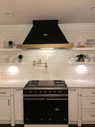 Black And Gold Kitchen Appliances Black Gold Kitchen Lacanche Stove And Hood Gold Kitchen Kitchen Kitchen Appliances