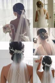 20 Wedding Hairstyles For Long Hair With Veils In 2020 Bride Hairstyles Updo Wedding Hairstyles For Long Hair Bride Hairstyles