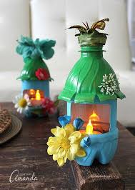 12 Super Diy Bastelideen Mit Pet Flaschen Plastikflaschen Basteln Bastelideen Bastelarbeiten