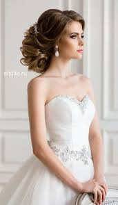 Wedding Hairstyle Inspiration Elstile Strapless Dress Hairstyles Bride Hairstyles Dress Hairstyles