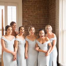 Bella Bridesmaids On Instagram These Strapless Gowns Can T Keep The Joy Strapped In Bella Bridesmaid Dresses Bridesmaid Dresses Stunning Bridesmaid Dresses