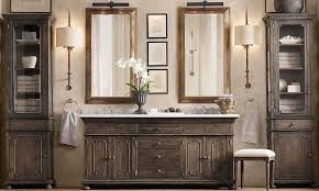 Rustic Chic Bathroom From Restoration Hardware Restoration Hardware Bathroom Vanity Restoration Hardware Bathroom Bathroom Restoration