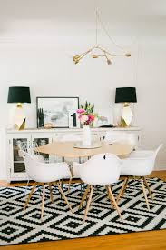 Living Room Ikea Black And White Rug Hello Lidy S Home Tour Dining Room Inspiration Dining Room Decor Dining Room Design