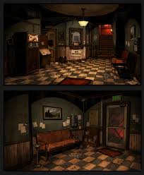 Artstation The Wolf Among Us Concept Art Gray Rogers The Wolf Among Us Borderlands Art Concept Art