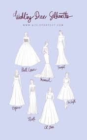 Wedding Dress Silhouettes Wedding Dress Shapes Wedding Dress Types Wedding Dress Silhouette