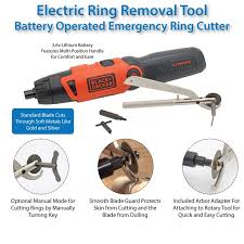 Black And Decker Rotary Tool Manual Using A Manual Ring Cutter Can Be Tedious And Time Consuming Work Our Rotary Powered Electric Ring Cutter Co Tools Removal Tool Electric Power