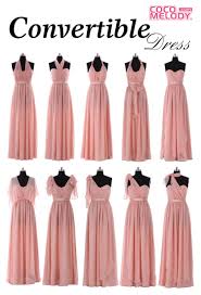 A Line Chiffon Mutiple Styles Convertible Bridal Party Bridesmaid Dress Bridesmaid Dresses Davids Bridal Bridesmaid Dresses Bridal Bridesmaid Dresses