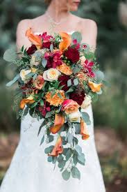 Fall Bridal Bouquet Tony Foss Florist Okc Cascading Wedding Bouquets Flower Bouquet Wedding Fall Wedding Bouquets