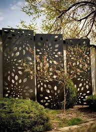 Zaun Metall Gartengestaltung Sichtschutz Pflanzen Sichtschutz Garten Gartengestaltung Hinterhof Privatsphare