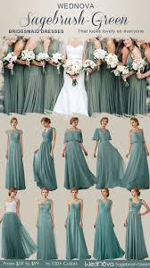 2018 Popular 10 Chiffon Bridesmaid Dresses Sagebrush Green Long Skirt Sw Sage Green Bridesmaid Dress Bridesmaid Dresses Long Chiffon Neutral Bridesmaid Dresses